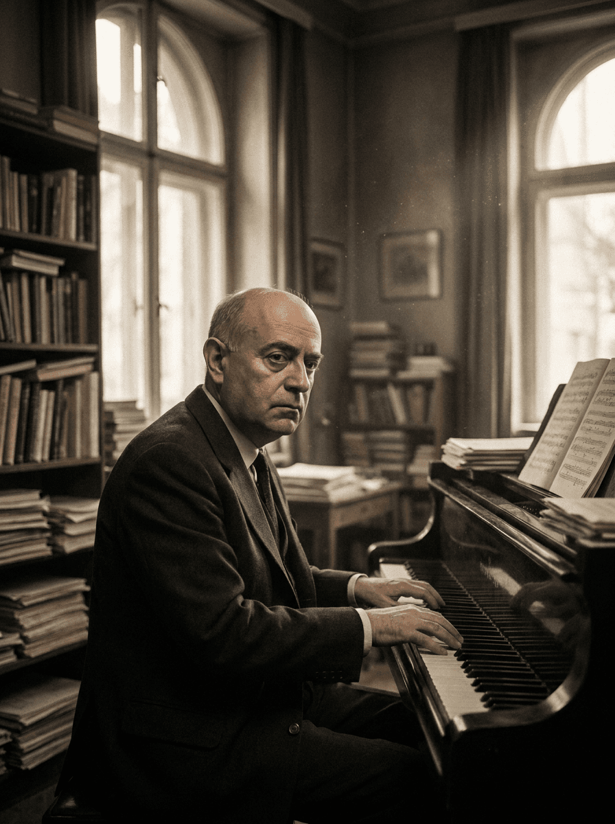 Porträt von Theodor W. Adorno