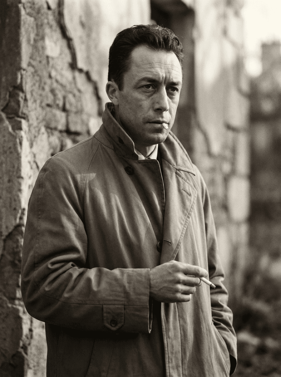 Porträt von Albert Camus