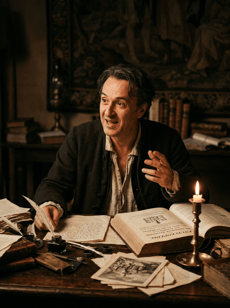 Porträt von Denis Diderot