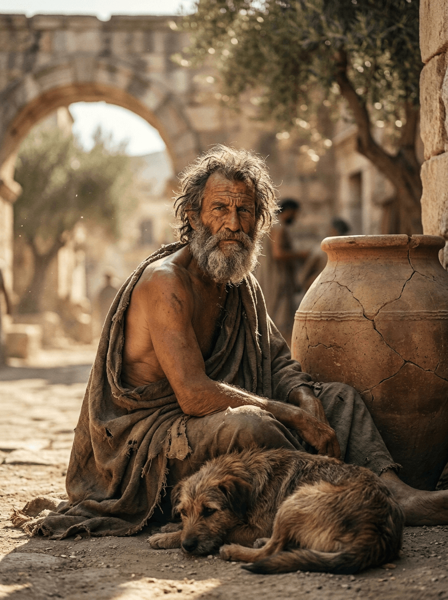 Porträt von Diogenes von Sinope