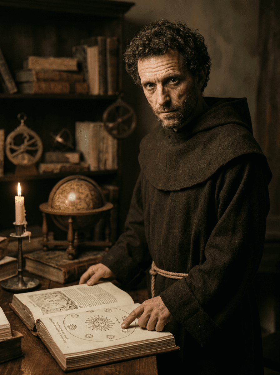 Porträt von Giordano Bruno