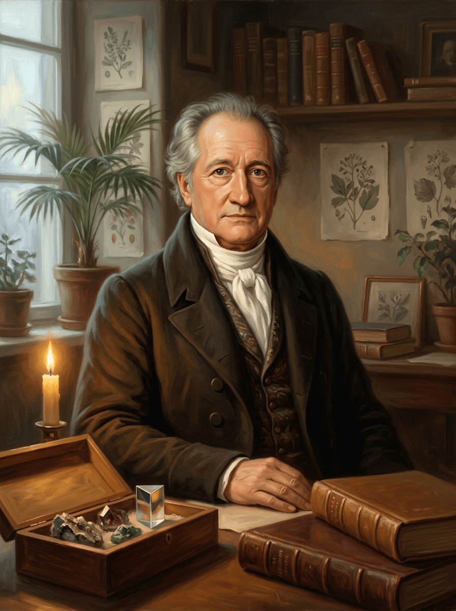 Porträt von Johann Wolfgang von Goethe