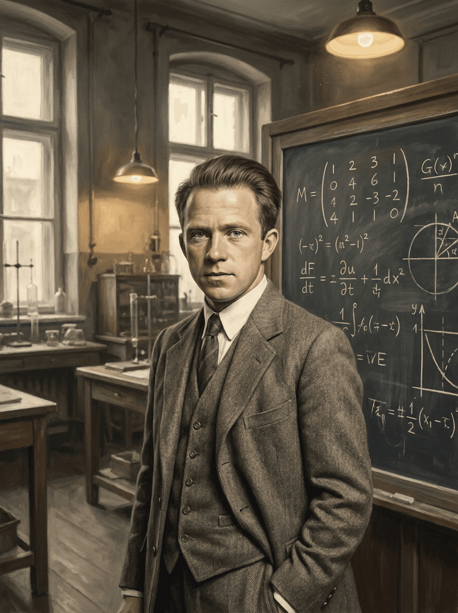 Porträt von Werner Heisenberg