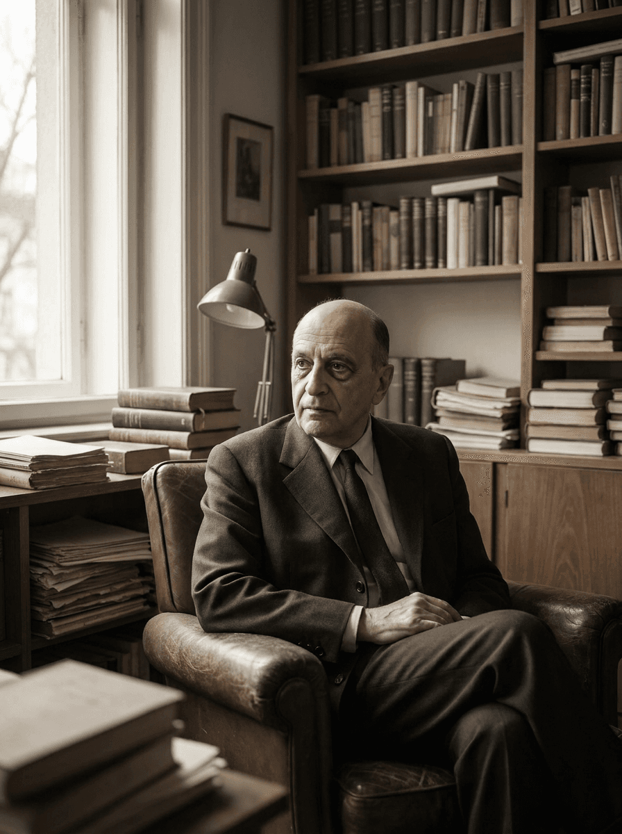 Porträt von Max Horkheimer