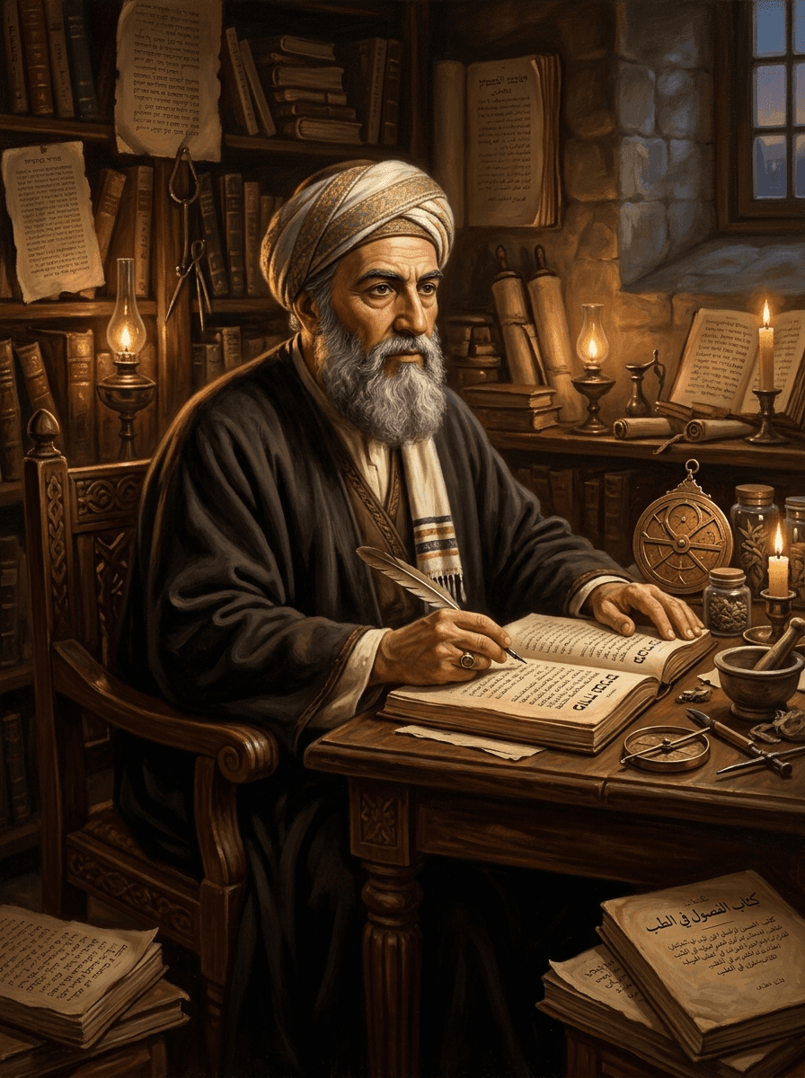 Porträt von Maimonides