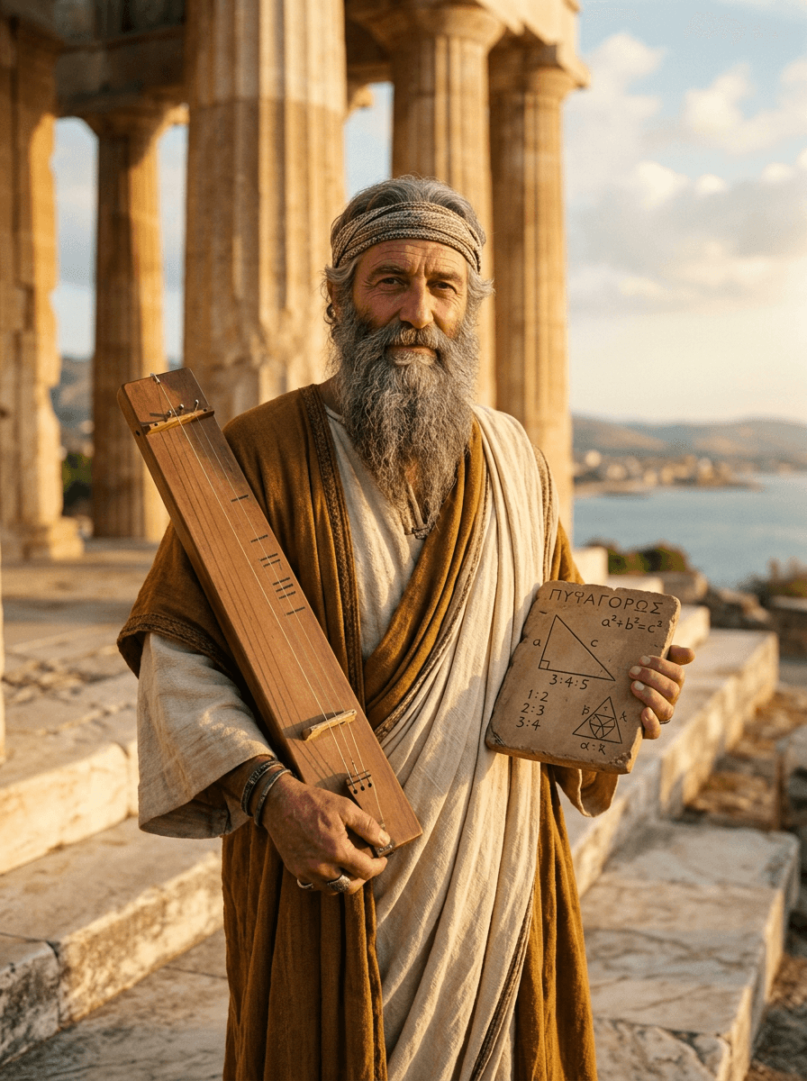 Porträt von Pythagoras von Samos