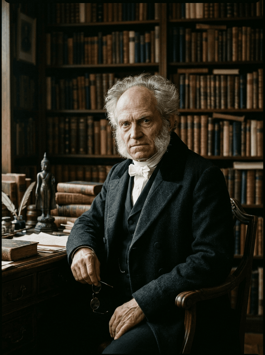 Porträt von Arthur Schopenhauer