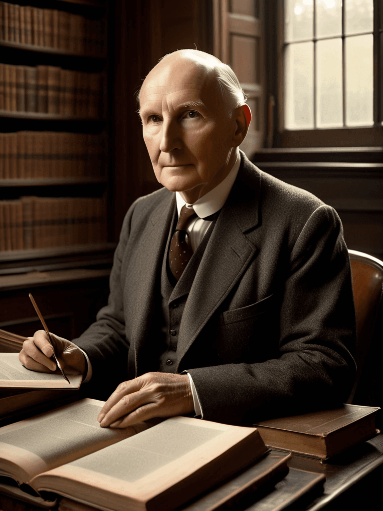 Porträt von Alfred North Whitehead