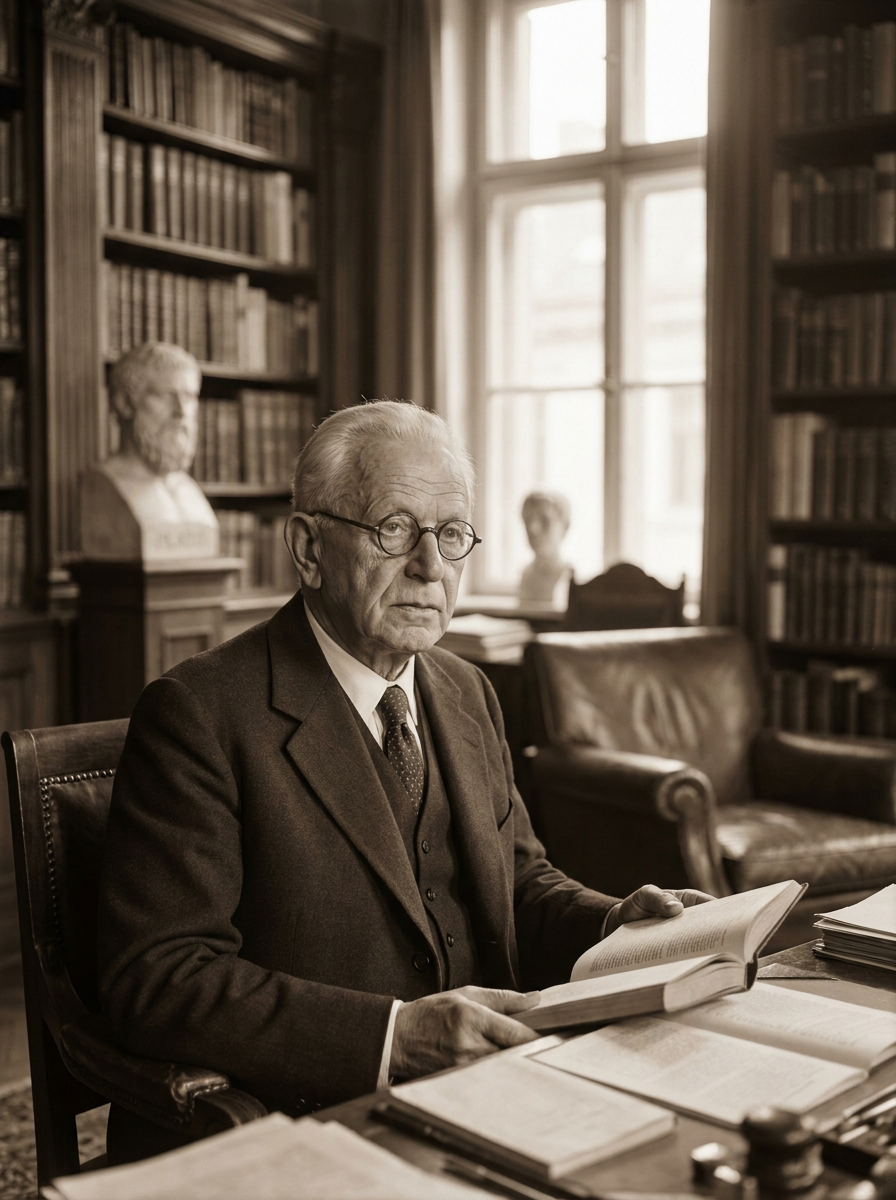Porträt von Ernst Cassirer