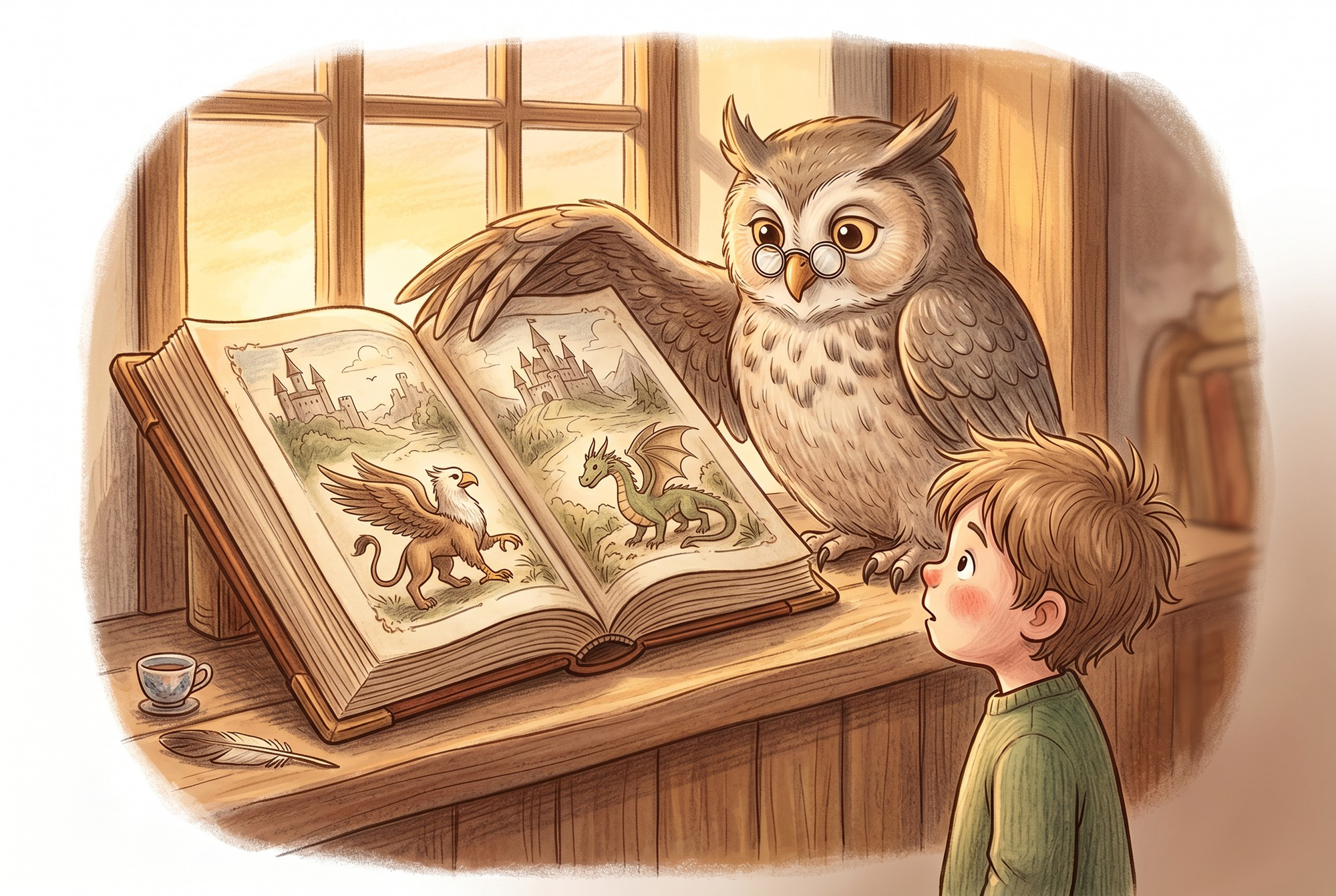 Aquarell-Illustration aus dem Buch (Seite 3).