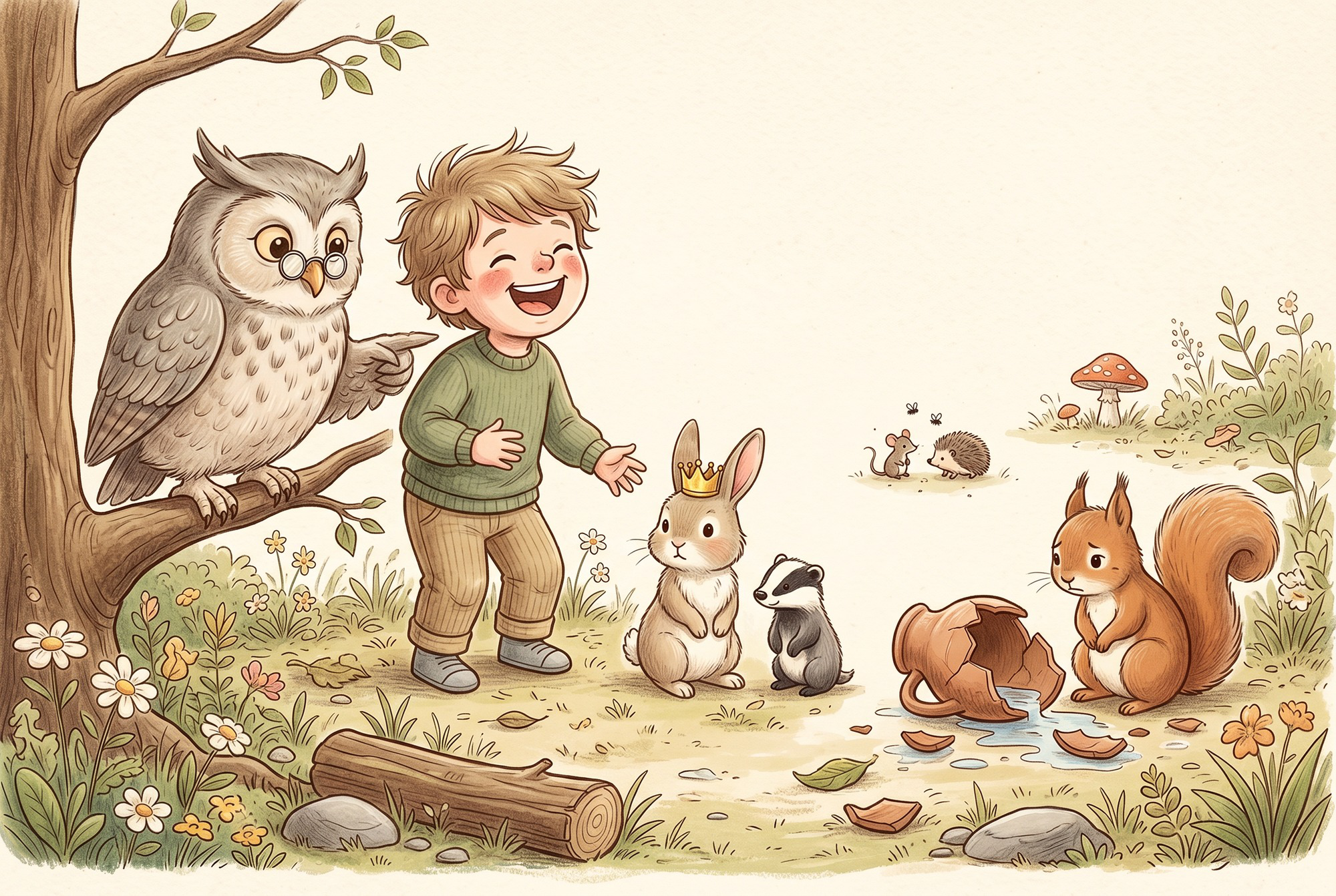 Aquarell-Illustration aus dem Buch (Seite 9).