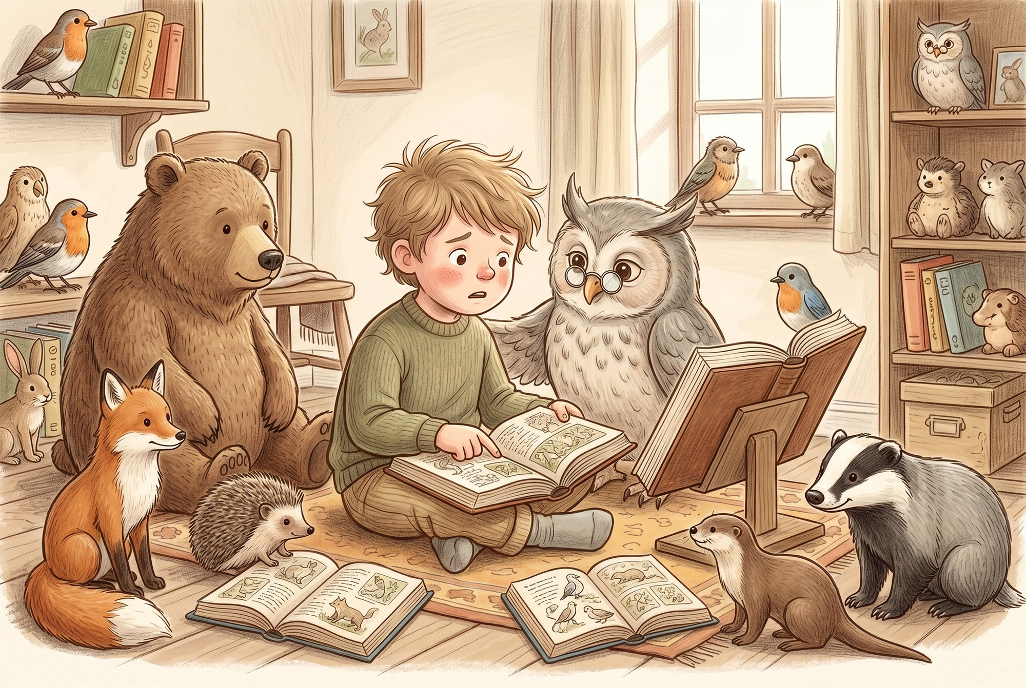 Aquarell-Illustration aus dem Buch (Seite 15).