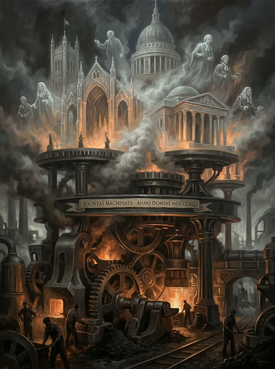 Der historische Materialismus – Illustration