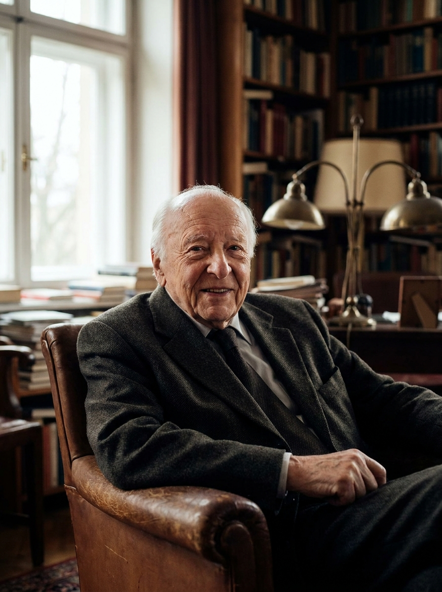 Porträt von Hans-Georg Gadamer