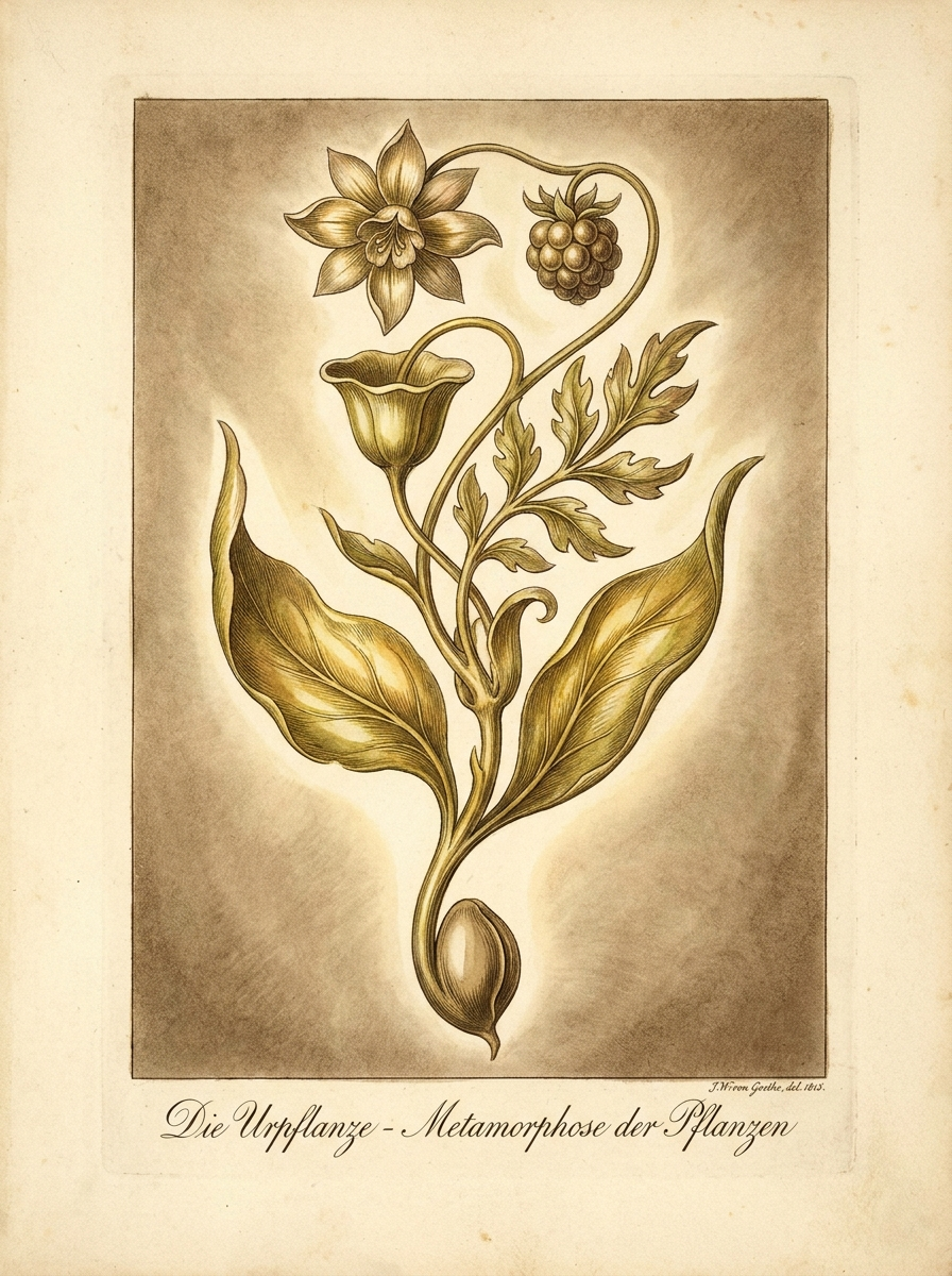 Goethes Urpflanze – die Metamorphose des Blattes