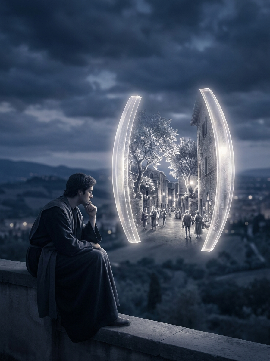 Die Epoché – Einklammerung der Welt – Illustration