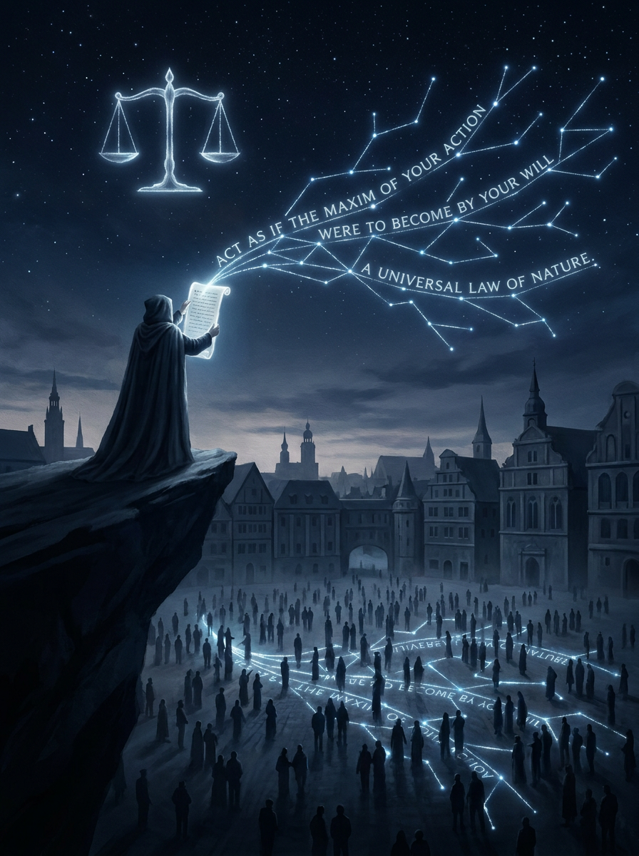 Der kategorische Imperativ – Illustration