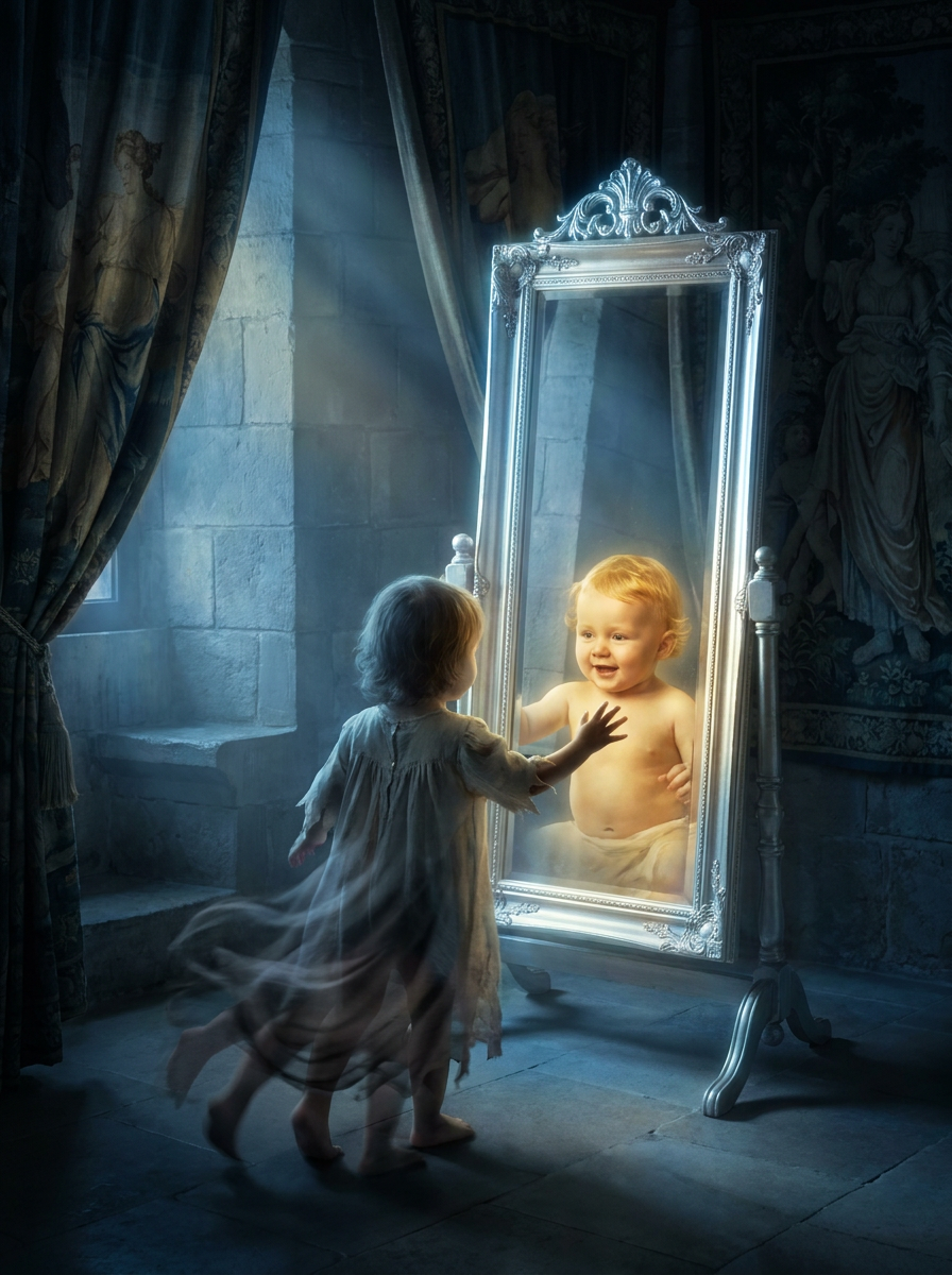 Das Spiegelstadium – Illustration