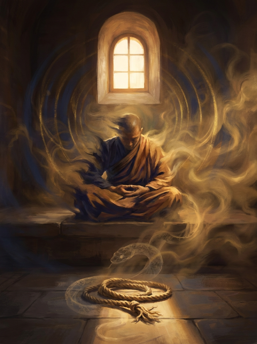 Tat tvam asi – die Einheit von Atman und Brahman, Illustration
