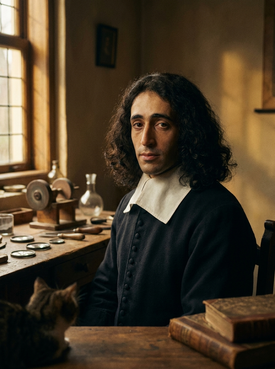 Porträt von Baruch de Spinoza
